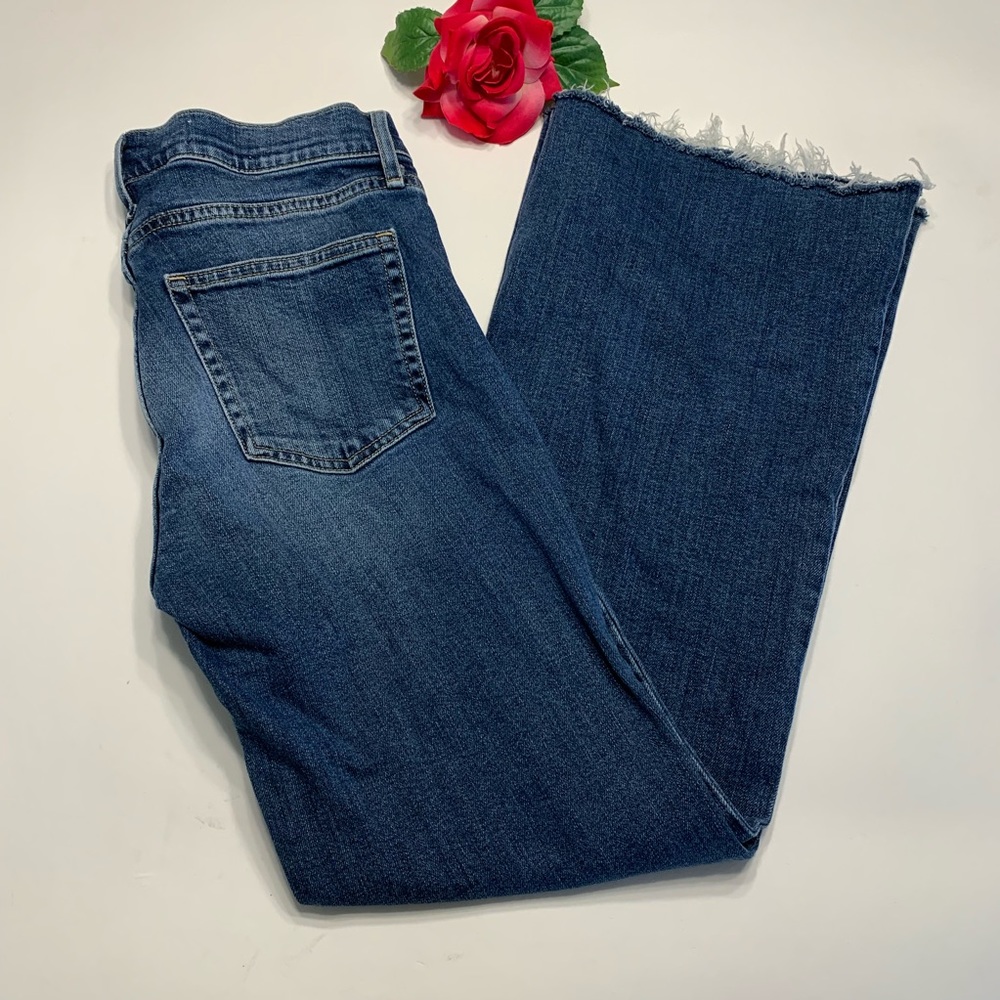 Gap Womens Sz 28 Slim Authentic Flare Blue Jeans
